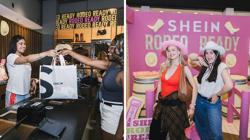 Shein brings its first ever pop up to calgary just in time for stampede & here's a first look