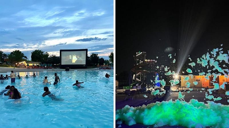 This water park near toronto has after hours parties and 'dive in' movies beneath the stars