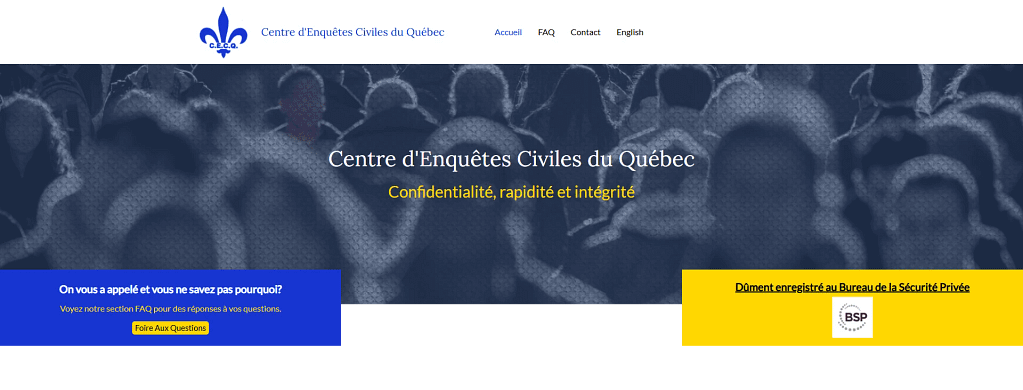 Accueil Enquetesquebec net cecq top 1920x732
