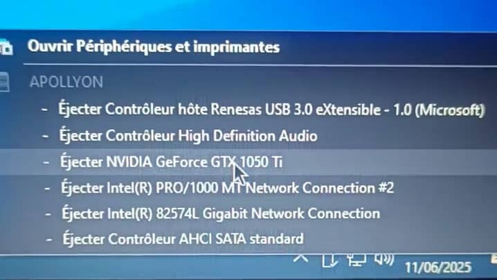 Windows user ejects graphics card, immediately regrets it — curiosity killed the vm acceleration