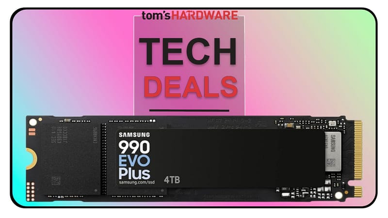 Samsung 990 evo plus 4tb ssd drops to excellent all time low $234 — dram less drive gets blowout sale for early prime day