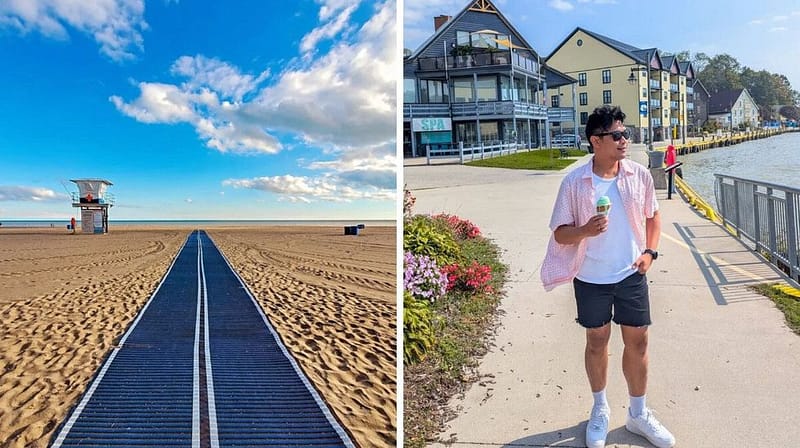 This ontario beach town is a charming 'hidden gem' with velvety sand shores and warm waters