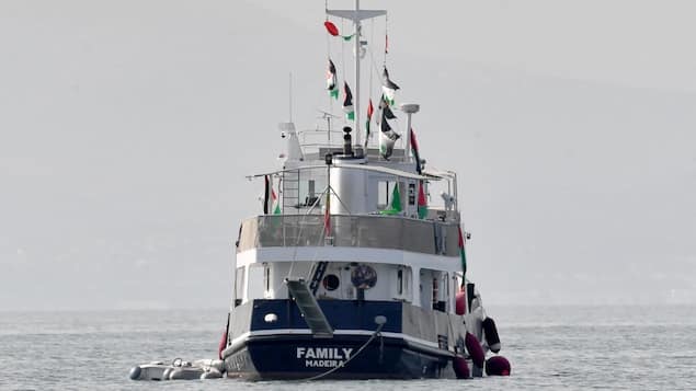 La flottille pour gaza est interceptée par la marine israélienne