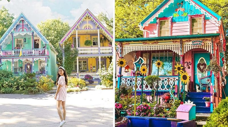 This enchanting ontario beach town has rainbow houses that will transport you to san francisco