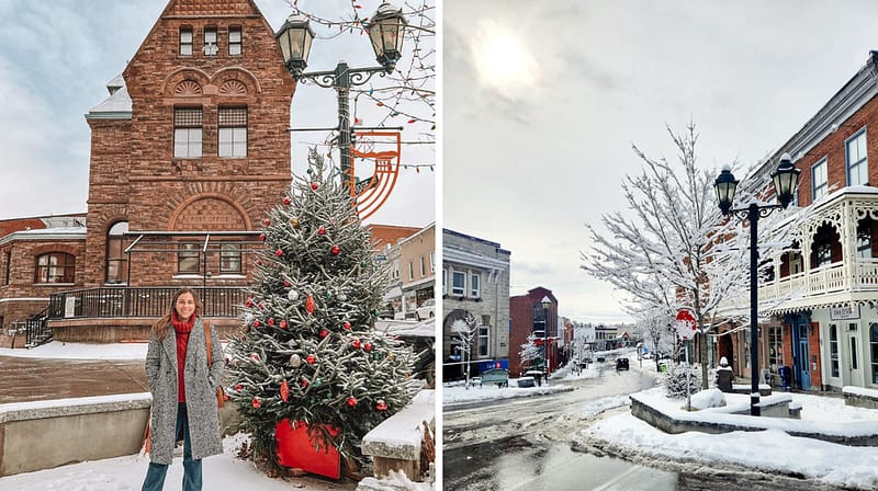 Cette jolie petite ville à 3 h de montréal est (littéralement) digne d'un film de noël