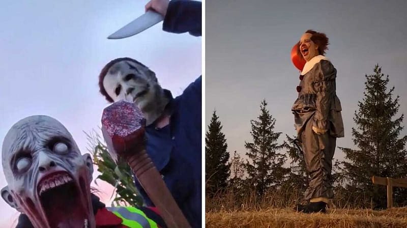 Ce labyrinthe de nuit près de laval est digne d'un cauchemar avec ses créatures terrifiantes