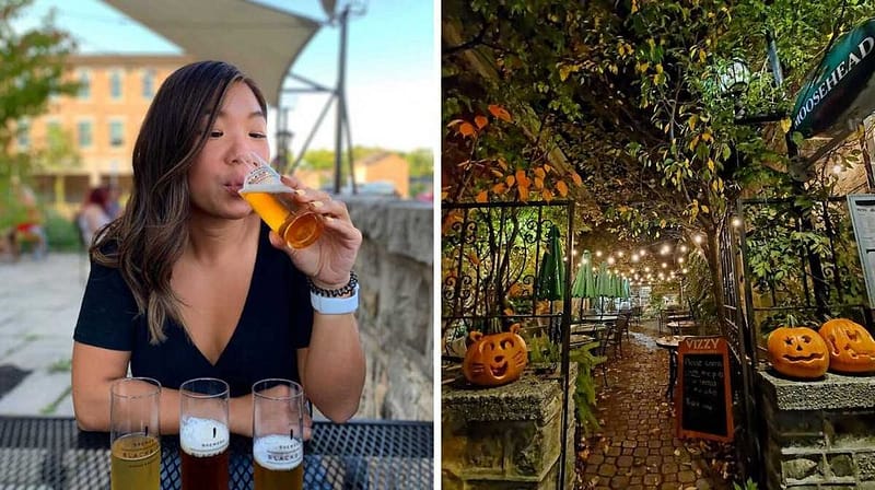 This hidden gem village in ontario with storybook charm is like a cozy autumn day in europe