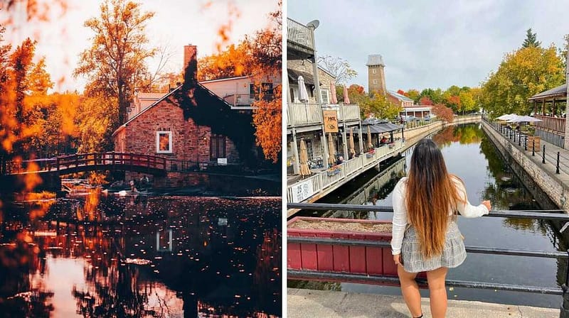This beautiful ontario town feels like a tiny scottish village draped in fall magic