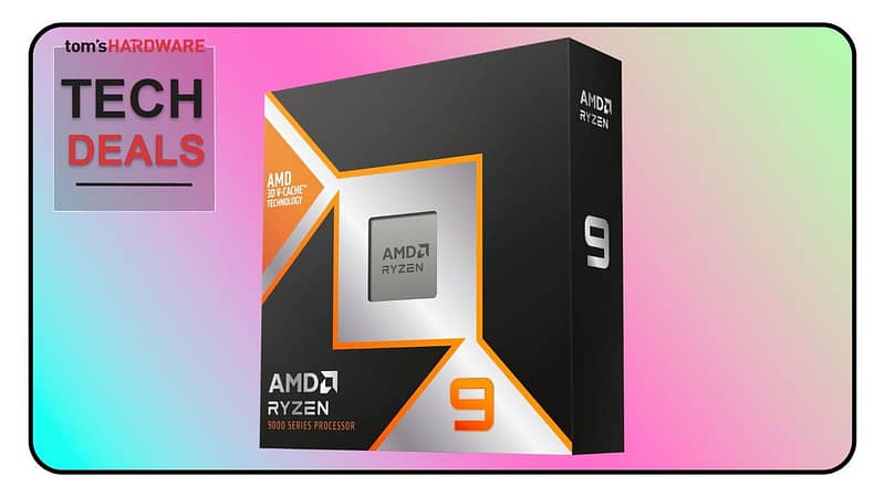 Amd x3d cpus get big discounts — 7800x3d returns to prime day price, 9950x3d even cheaper than prime day lows