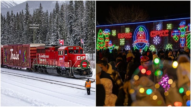 The magical cpkc holiday train is rolling through montreal & other quebec spots next month