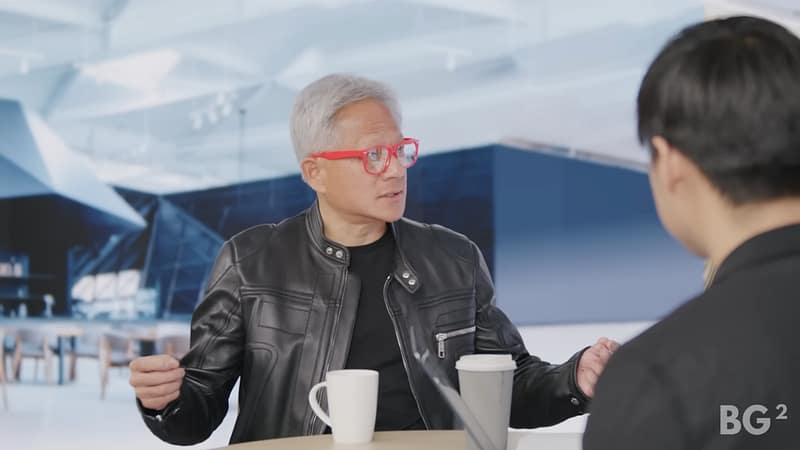 Jensen huang says china is ‘nanoseconds behind’ the us in chipmaking, calls for reducing us export restrictions on nvidia's ai chips