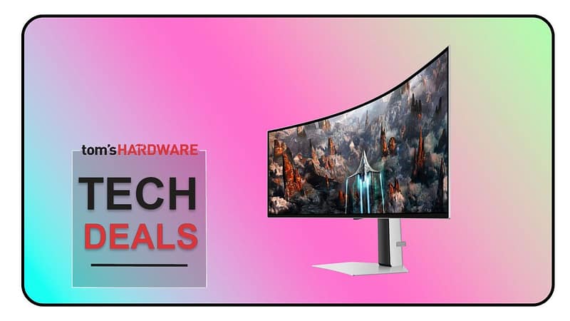 Samsung's 49 inch oled gaming monitor drops to lowest ever price — max out your gpu, not your credit card, for just $879