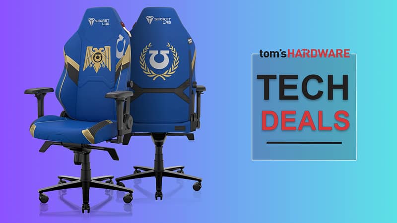 Over the top warhammer 40k edition gaming chair on sale, flagship gaming chair for under $600