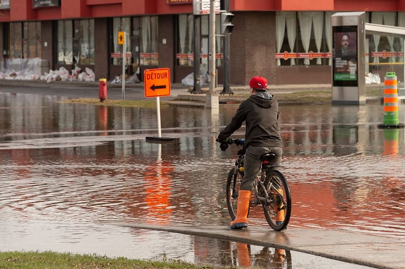 Montreal's halloween forecast just took a soggy turn and a weather warning is in effect