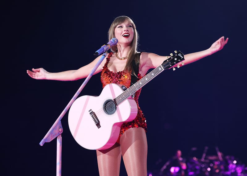 Taylor swift earns 15th no. 1 album with the life of a showgirl