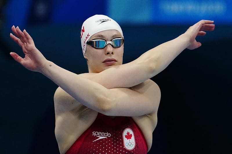 Données de localisation | penny oleksiak en eaux troubles