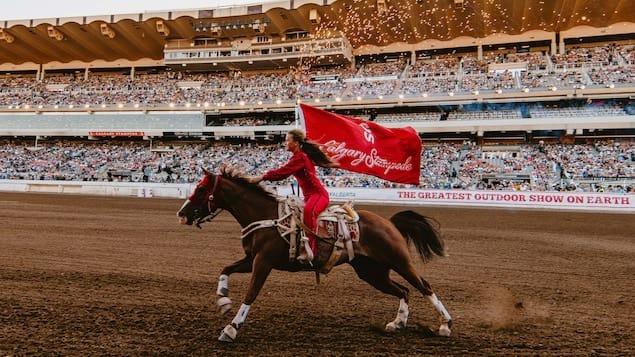 Le stampede de calgary, un spectacle où le passé et le futur se chevauchent