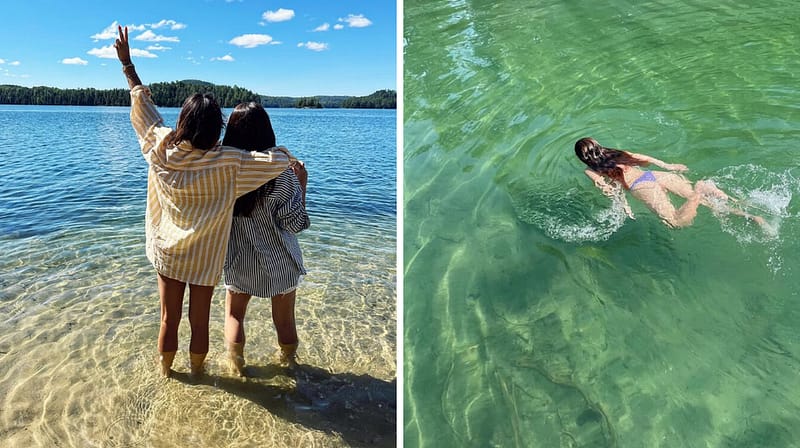 Ce lac émeraude à 3 h de montréal est un joyau caché parfait pour une escapade d’été