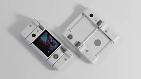 Onexsugar gets demoed live — watch the dual screen android handheld transform into a switch and a 3ds