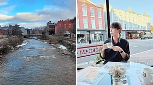 This Cute Small Town Near Toronto Is A Hidden Winter Gem With Riverside Views And Cozy Cafes