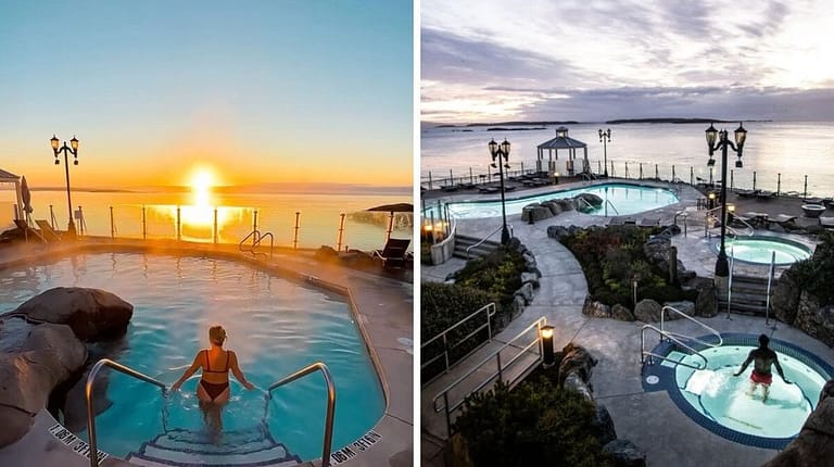 This Bc Spa With Oceanside Mineral Pools Just Ranked Among The Best In North America