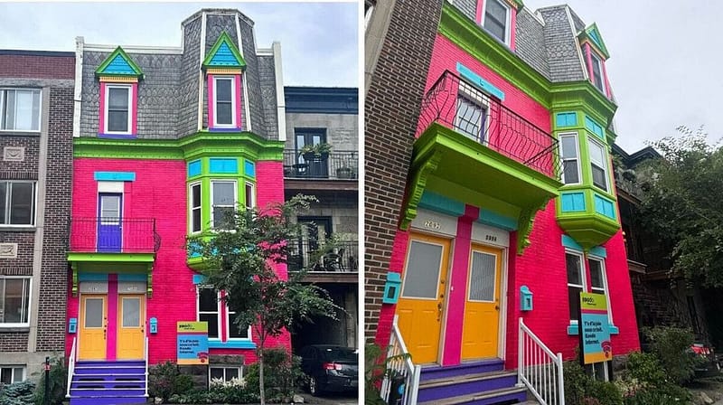 This Montreal House For Sale Is The City's Most Colourful — And Controversial — Property