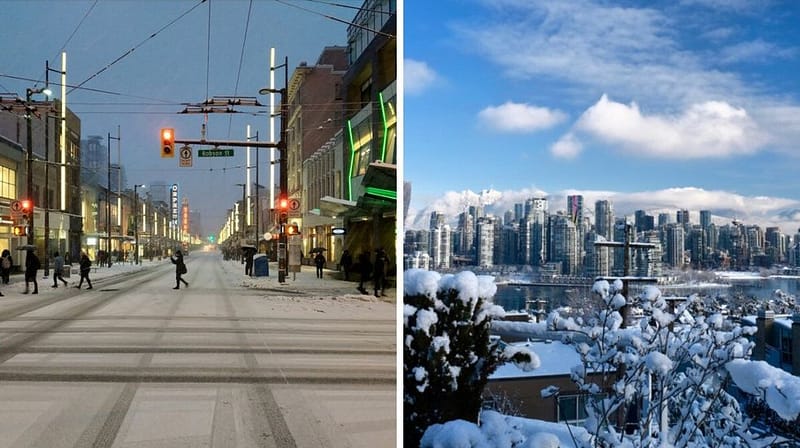 Vancouver's Weather Forecast Calls For 'wintery Conditions' And An 'extended Period Of Cold'