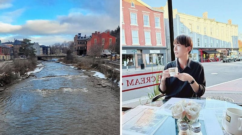 This Cute Small Town Near Toronto Is A Hidden Winter Gem With Riverside Views And Cozy Cafes