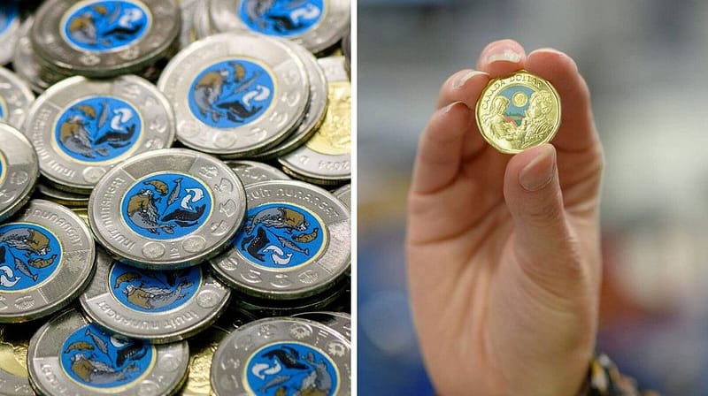 6 Canadian Coins You Can Get In Your Change In 2025, Including A New Light Blue Toonie