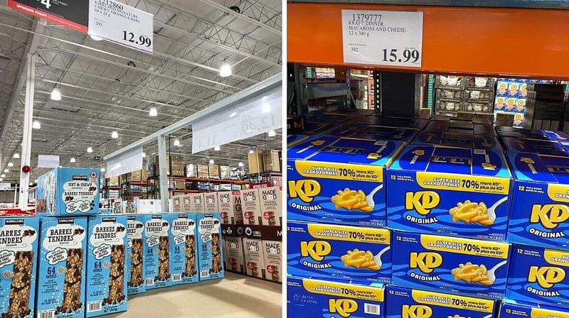 12 Grocery Products You Can Get For Cheaper At Costco Than At Dollarama