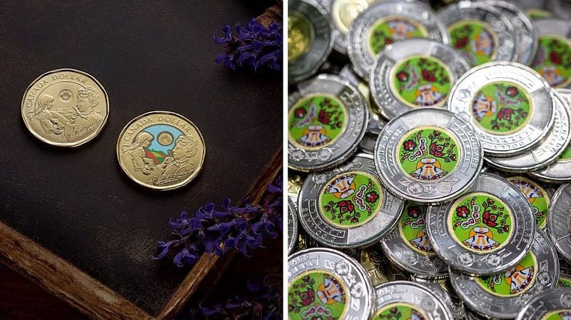 13 Of The Prettiest Canadian Coins You Can Find In Your Change In 2025, Like Blue & Green Ones