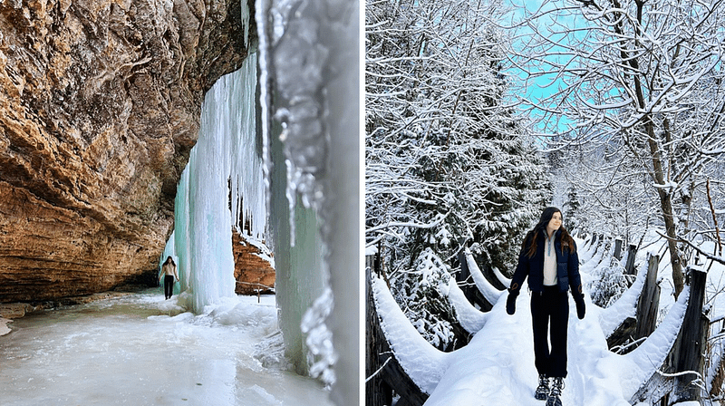 Ce Parc à 1h De Québec Cache Des Falaises Glacées Et Un Décor Digne D’un Autre Monde