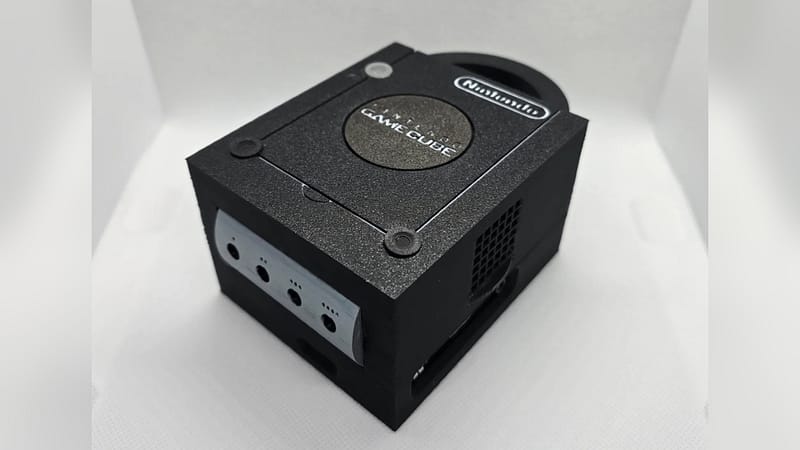 Maker Designs Raspberry Pi Gamecube Case That's Free And 3d Printable