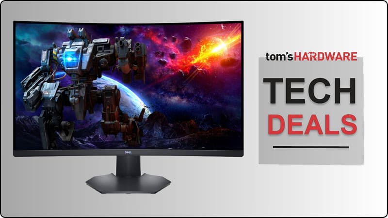 Dell's 32 Inch Curved S3222dgm Gaming Monitor Is Only $195 — The Lowest Ever Price I've Seen It On Sale