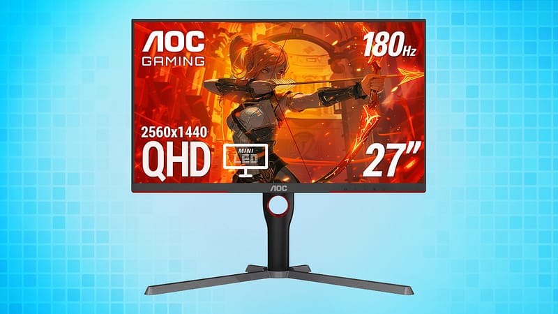 You Can Buy This Aoc 27 Inch Mini Led 2k Gaming Monitor For Just $249 At Amazon