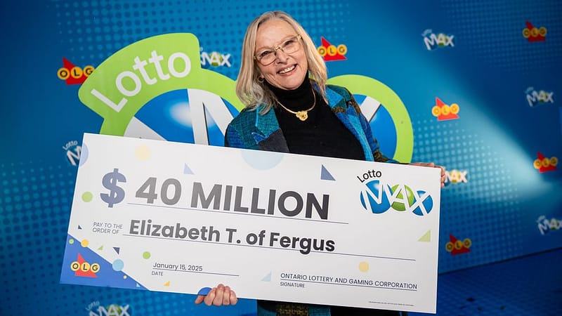 Lotto Max Winner In Ontario Found Out She Won $40 Million During Her Usual Weekend Routine