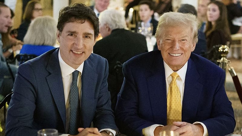 Trudeau Fires Back At Trump's Comments About Making Canada Part Of The Us