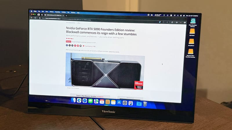 Viewsonic Vx1655 4k Oled Portable Monitor Review: 4k Oled Goodness In A Slim Package