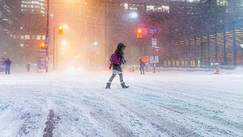 Ontario's Weather Forecast Calls For Snow This Weekend As The Polar Vortex Plunges Temps