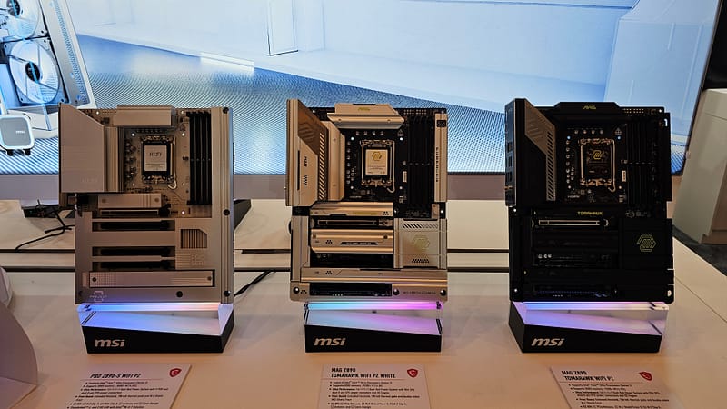 Msi Reveals Project Zero Motherboards Featuring Concealed Connectors — The Trio Of Midrange Motherboards Include Pz Variants Of Tomahawk Models