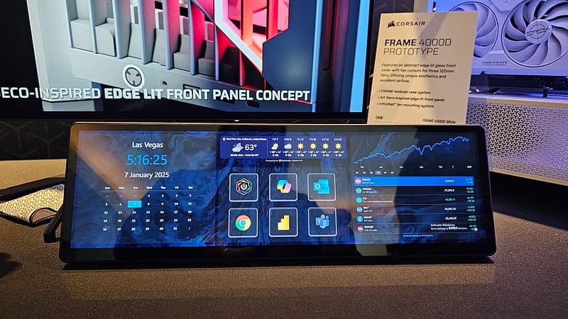 This Tiny Corsair Touchscreen Could Change The Way You View Info On Your Pc