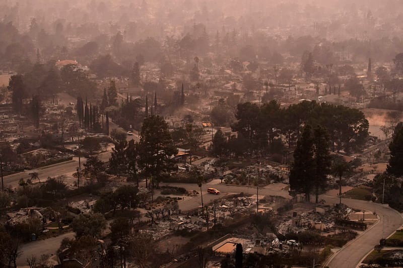 Incendies Près De Los Angeles | « la Ville N’existe Plus », Dit Un Québécois Résidant à Altadena