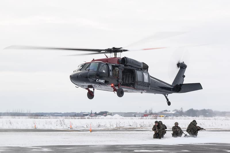 Des Black Hawk Pour La Grc | Un Symbole Américain Pour Surveiller La frontière