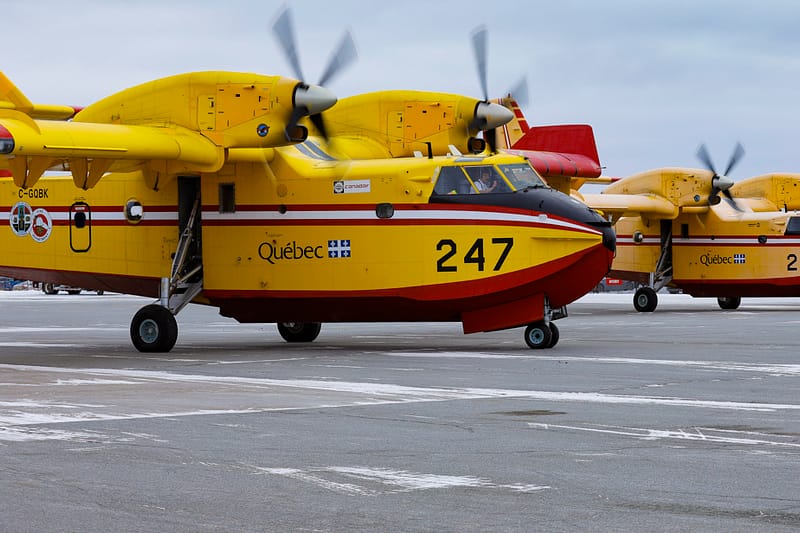 Incendies De Forêt | Deux Avions Québécois Partent Au Combat En Californie