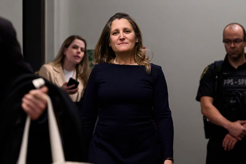 Course à La Direction Du Plc | Chrystia Freeland Se Lance « pour Défendre Le Canada »