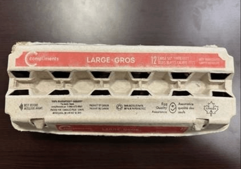 Eggs Are Being Recalled In Canada Because Of A Salmonella Risk