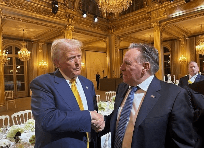 François Legault Snaps Back At Trump Wanting Canada To Be 51st State